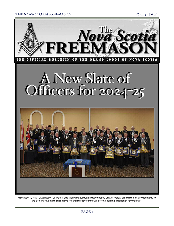 The Nova Scotia Freemason - August 2024